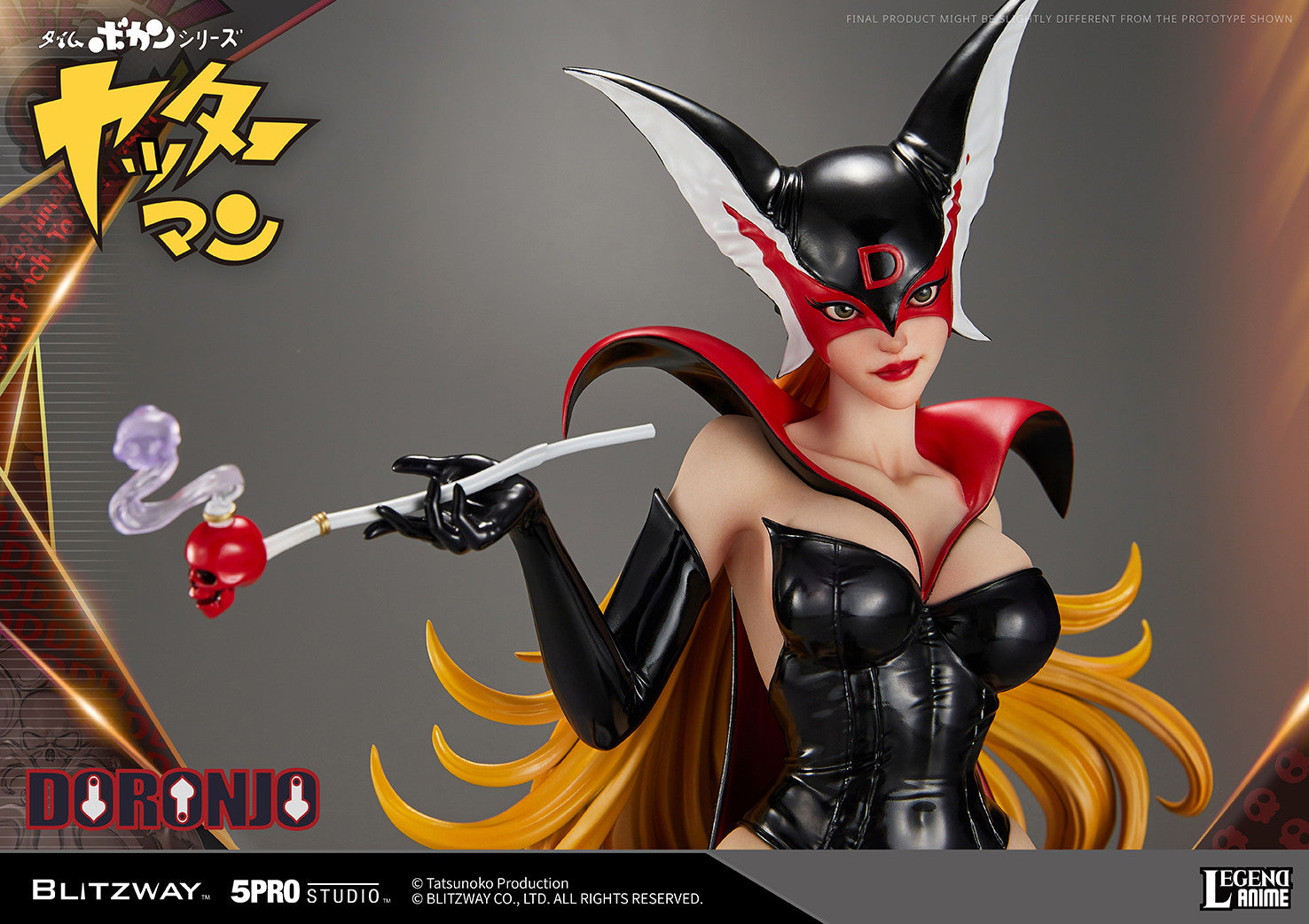 Blitzway 1/4 Doronjo 'Time Bokan Series: Yattaman', 5Pro Studio Legend Anime Statue - P-REX Hobby