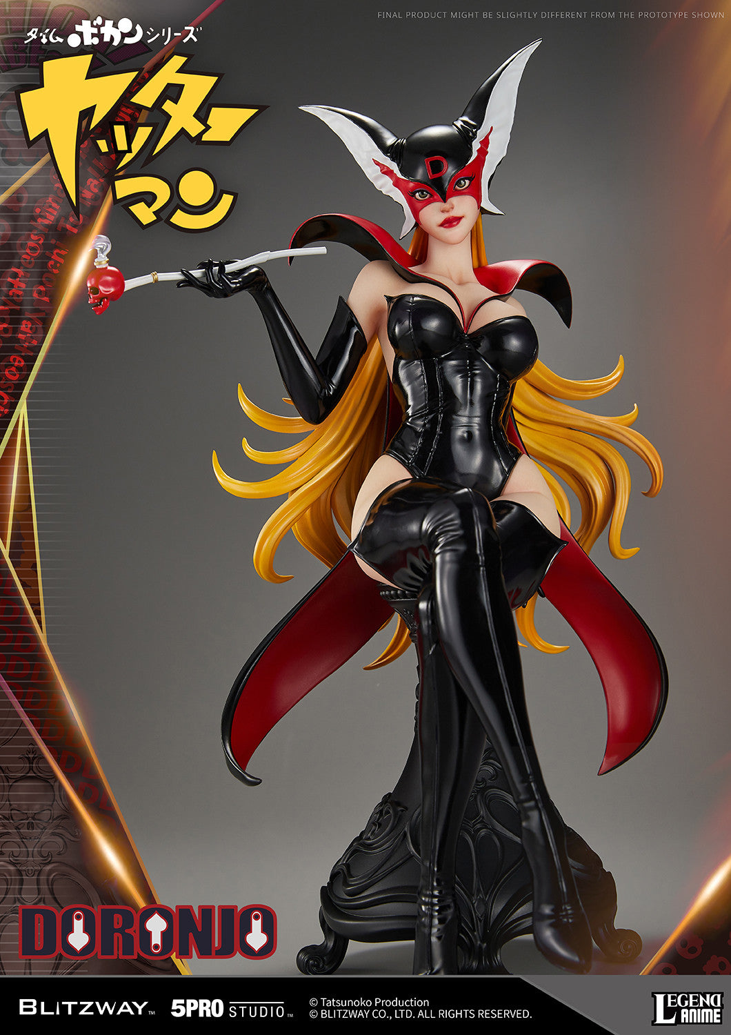 Blitzway 1/4 Doronjo 'Time Bokan Series: Yattaman', 5Pro Studio Legend Anime Statue - P-REX Hobby