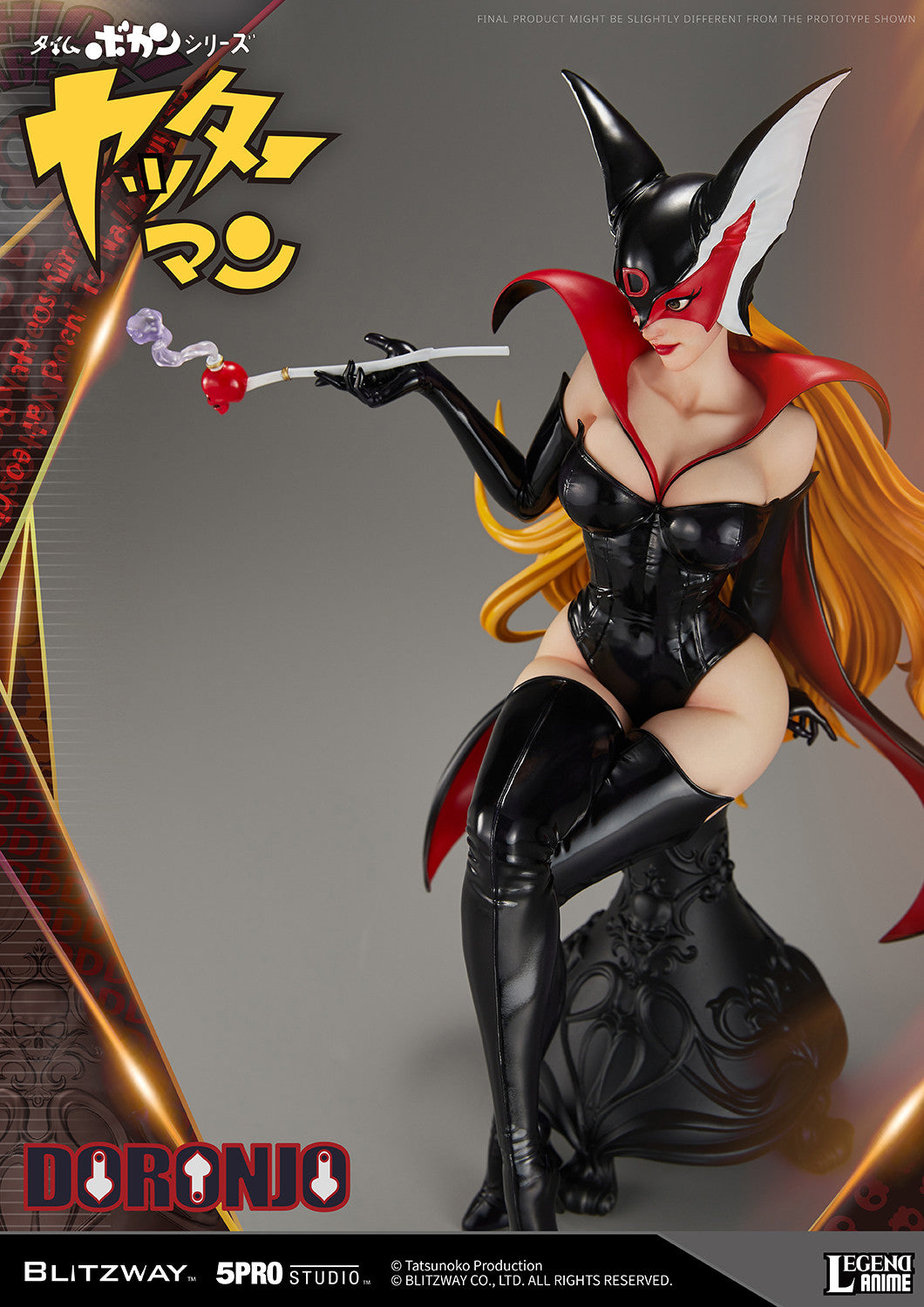 Blitzway 1/4 Doronjo 'Time Bokan Series: Yattaman', 5Pro Studio Legend Anime Statue - P-REX Hobby