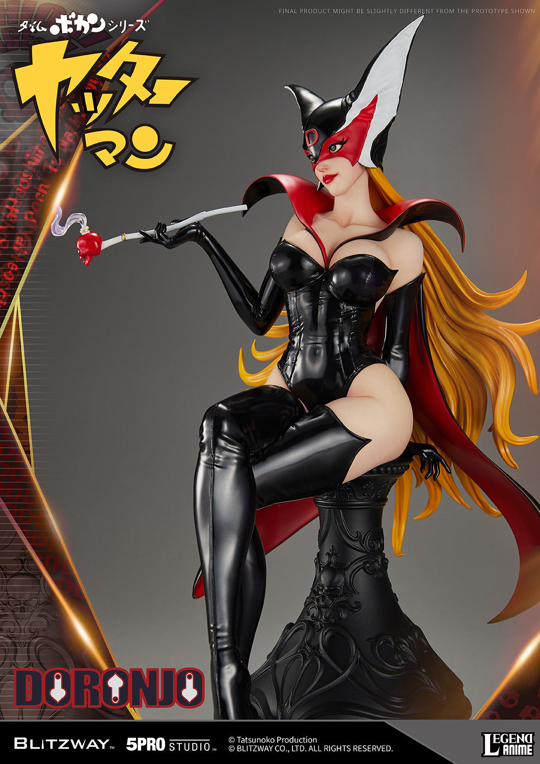Blitzway 1/4 Doronjo 'Time Bokan Series: Yattaman', 5Pro Studio Legend Anime Statue - P-REX Hobby