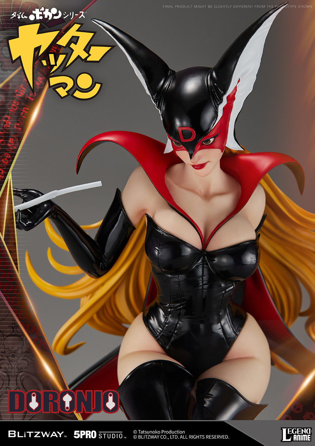 Blitzway 1/4 Doronjo 'Time Bokan Series: Yattaman', 5Pro Studio Legend Anime Statue - P-REX Hobby