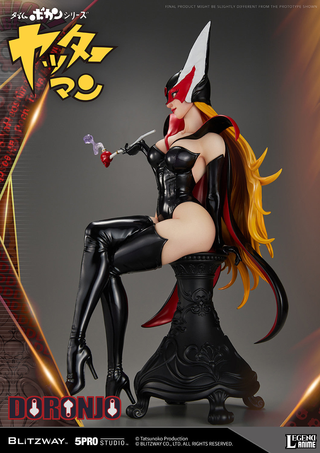 Blitzway 1/4 Doronjo 'Time Bokan Series: Yattaman', 5Pro Studio Legend Anime Statue - P-REX Hobby