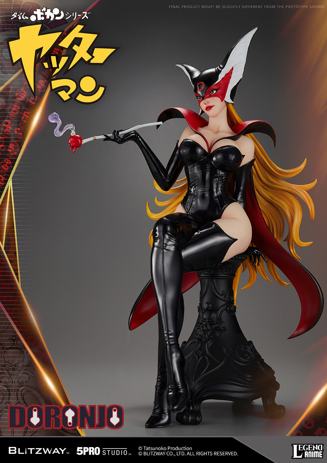 Blitzway 1/4 Doronjo 'Time Bokan Series: Yattaman', 5Pro Studio Legend Anime Statue - P-REX Hobby