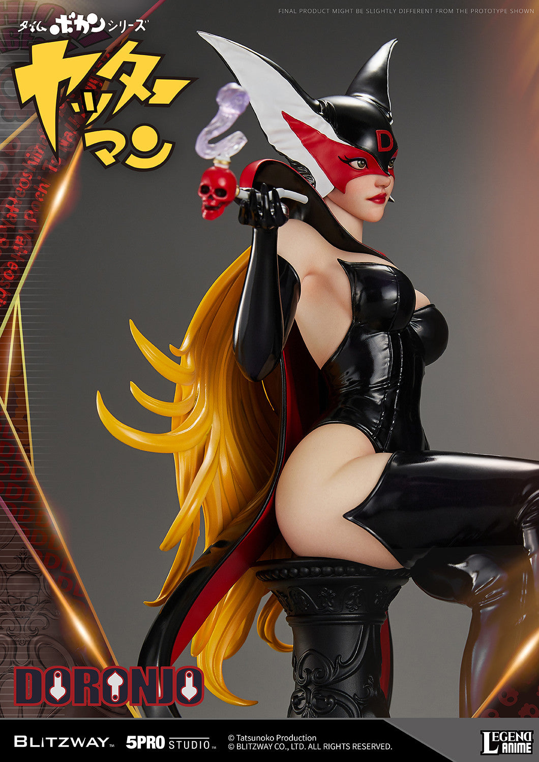 Blitzway 1/4 Doronjo 'Time Bokan Series: Yattaman', 5Pro Studio Legend Anime Statue - P-REX Hobby