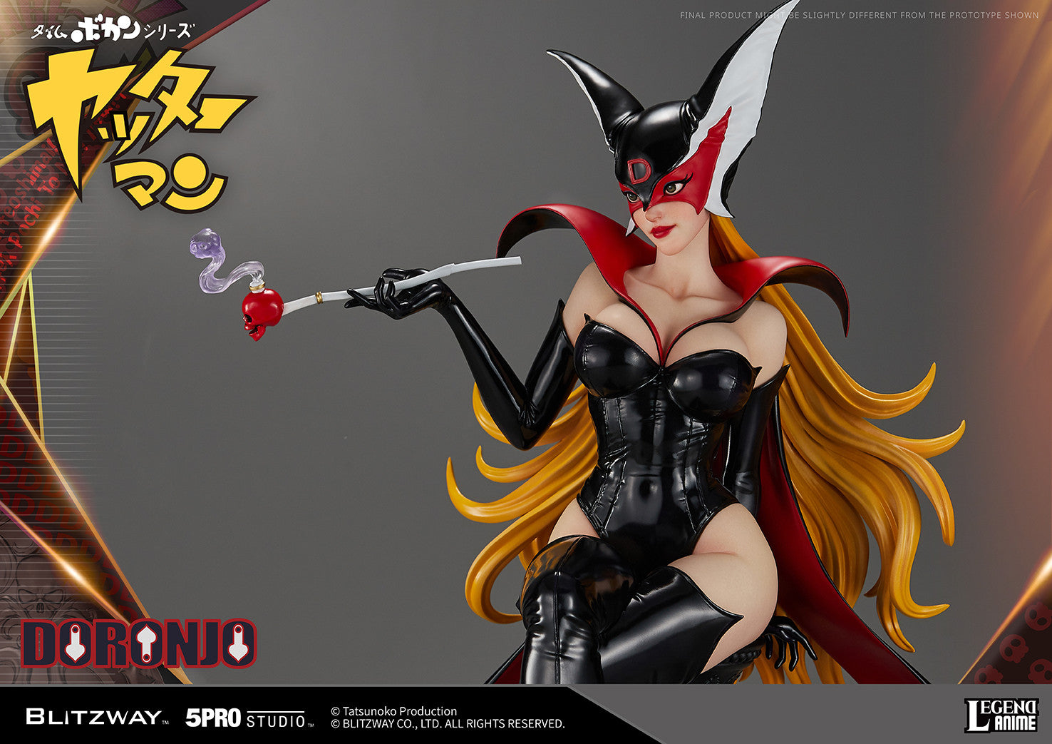 Blitzway 1/4 Doronjo 'Time Bokan Series: Yattaman', 5Pro Studio Legend Anime Statue - P-REX Hobby