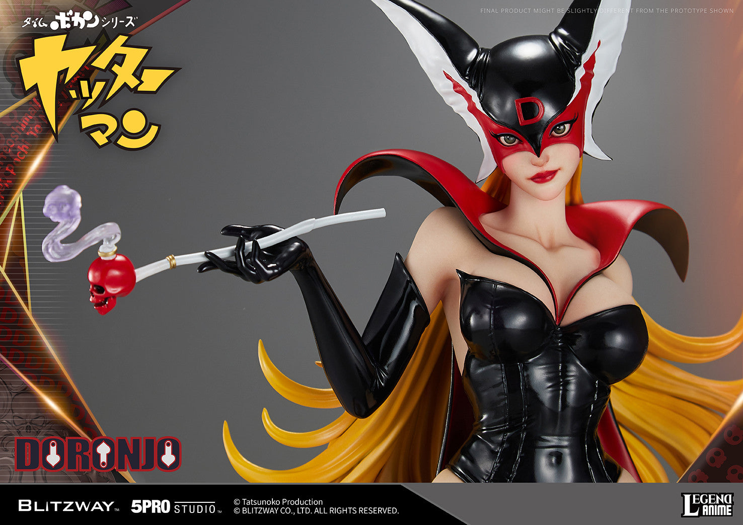 Blitzway 1/4 Doronjo 'Time Bokan Series: Yattaman', 5Pro Studio Legend Anime Statue - P-REX Hobby