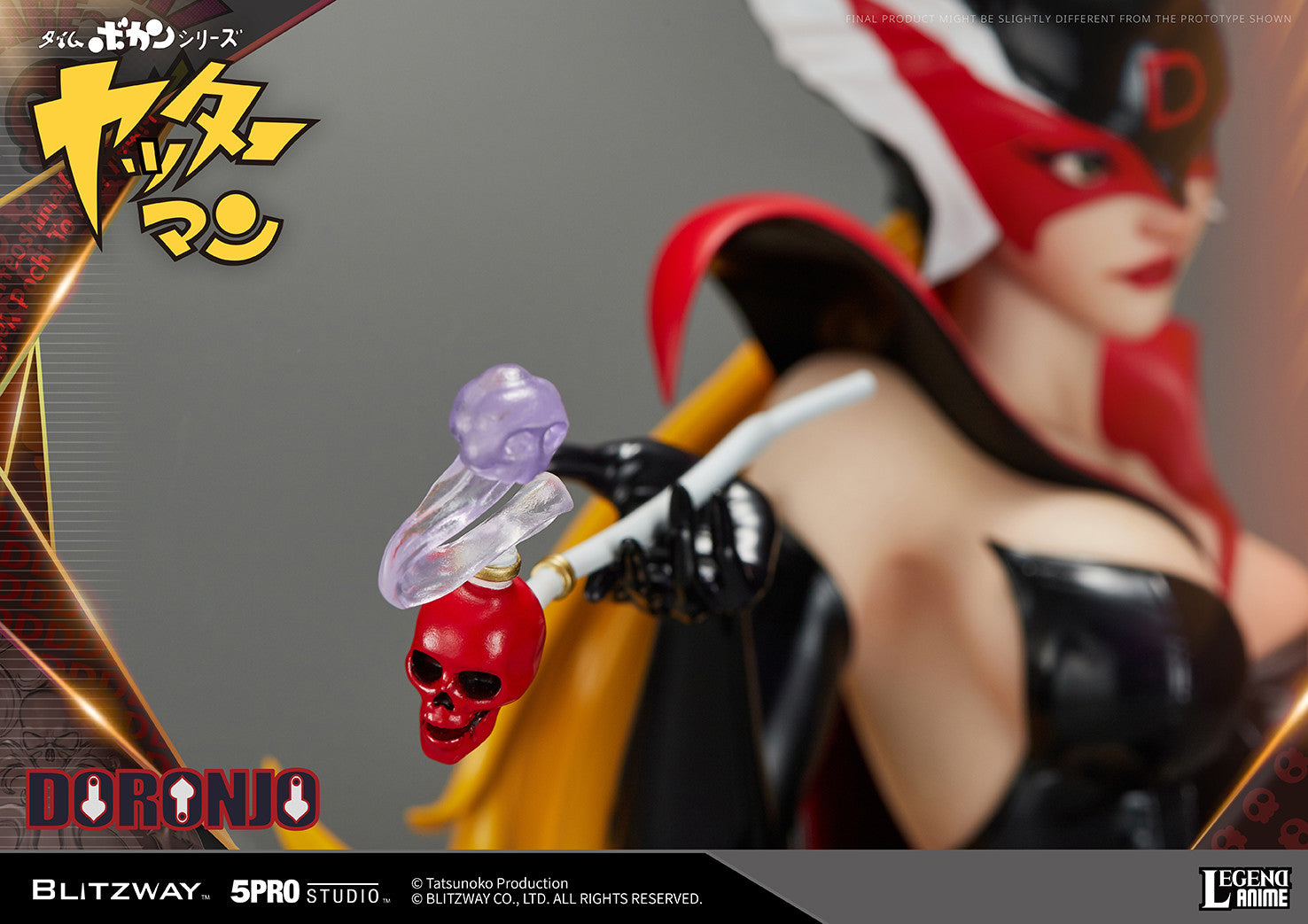 Blitzway 1/4 Doronjo 'Time Bokan Series: Yattaman', 5Pro Studio Legend Anime Statue - P-REX Hobby