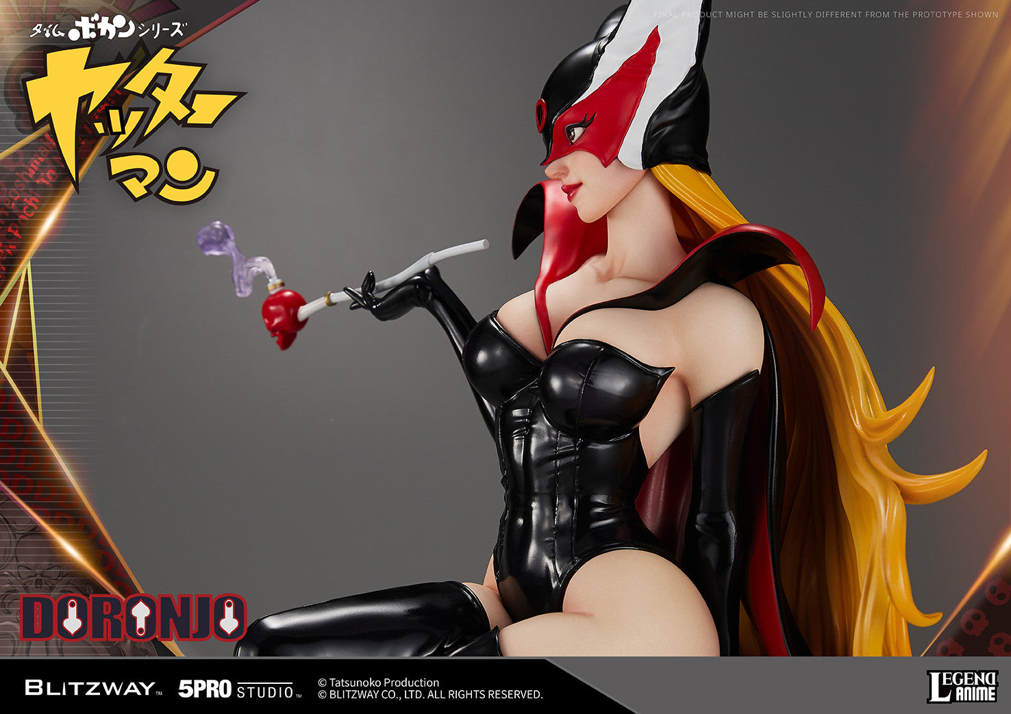 Blitzway 1/4 Doronjo 'Time Bokan Series: Yattaman', 5Pro Studio Legend Anime Statue - P-REX Hobby