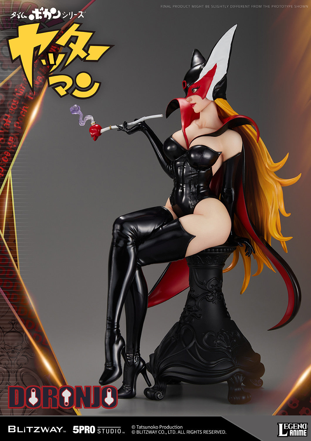 Blitzway 1/4 Doronjo 'Time Bokan Series: Yattaman', 5Pro Studio Legend Anime Statue - P-REX Hobby