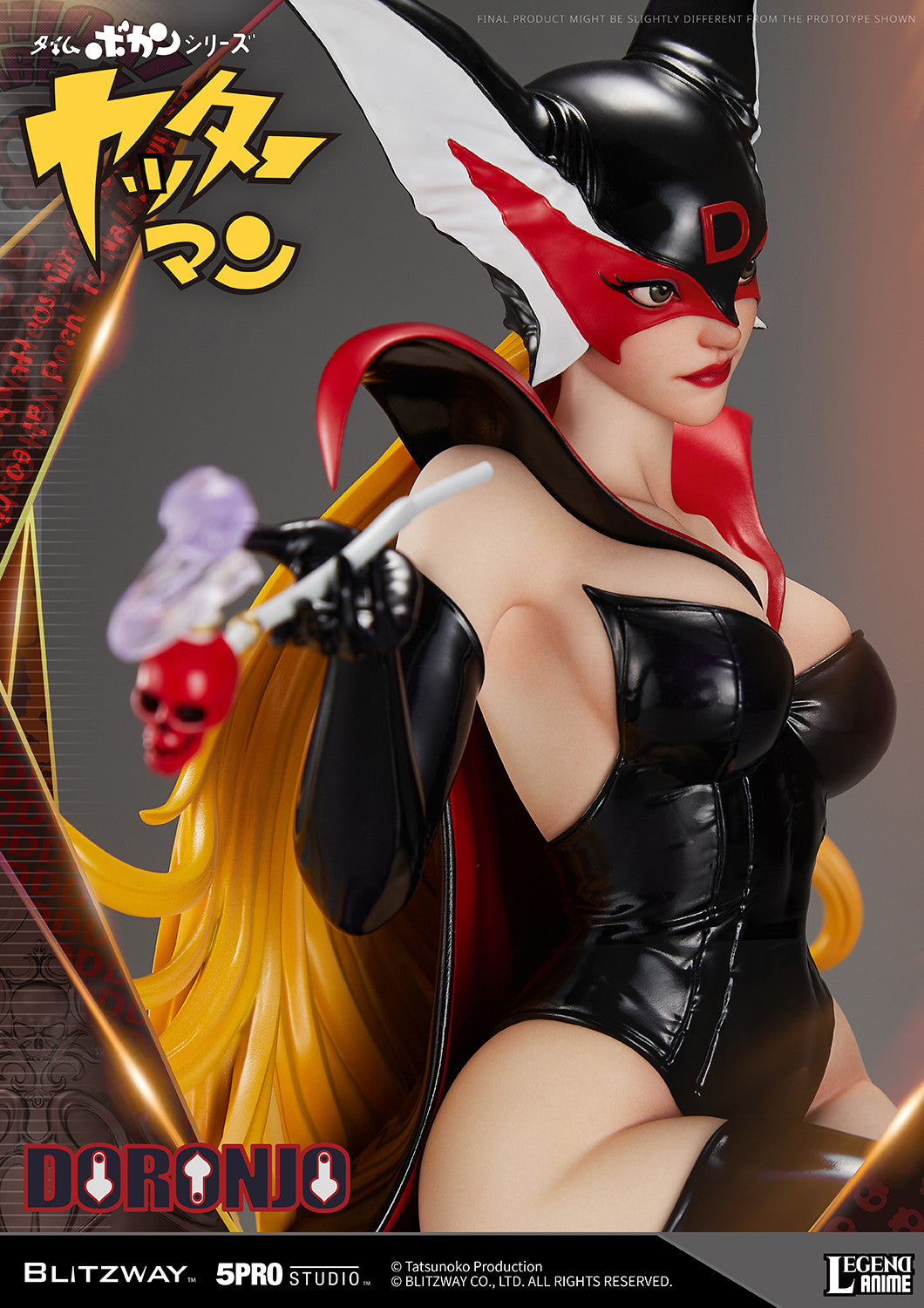 Blitzway 1/4 Doronjo 'Time Bokan Series: Yattaman', 5Pro Studio Legend Anime Statue - P-REX Hobby