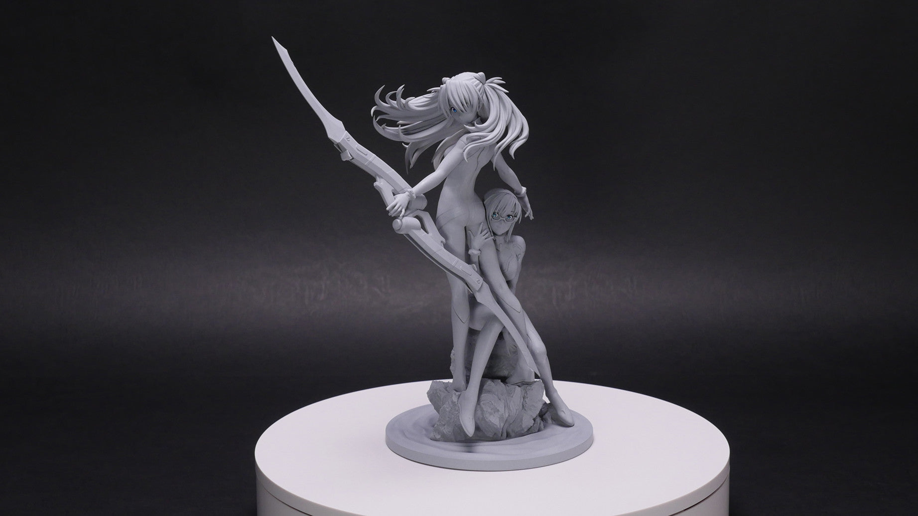 Megahouse GEM Series Asuka Langley Shikinami & Mari Makinami Illustrious (3.0 + 1.0 Thrice Upon a Time) "Evangelion" - P-REX Hobby