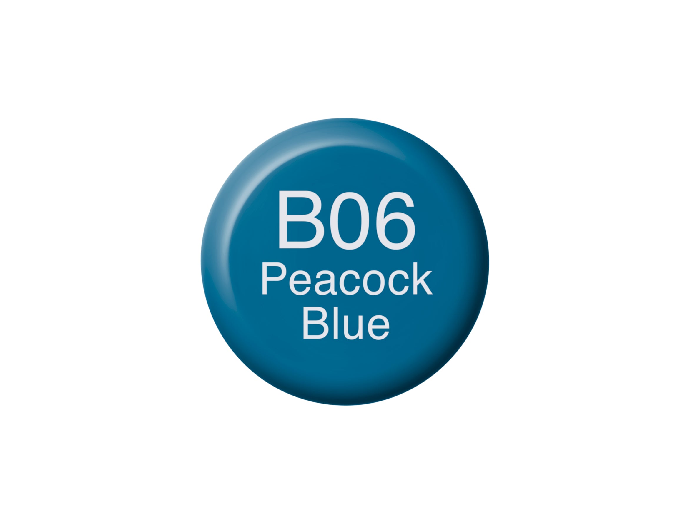 Copic Ink Refill Blues, Peacock Blue B06 | 4511338055878