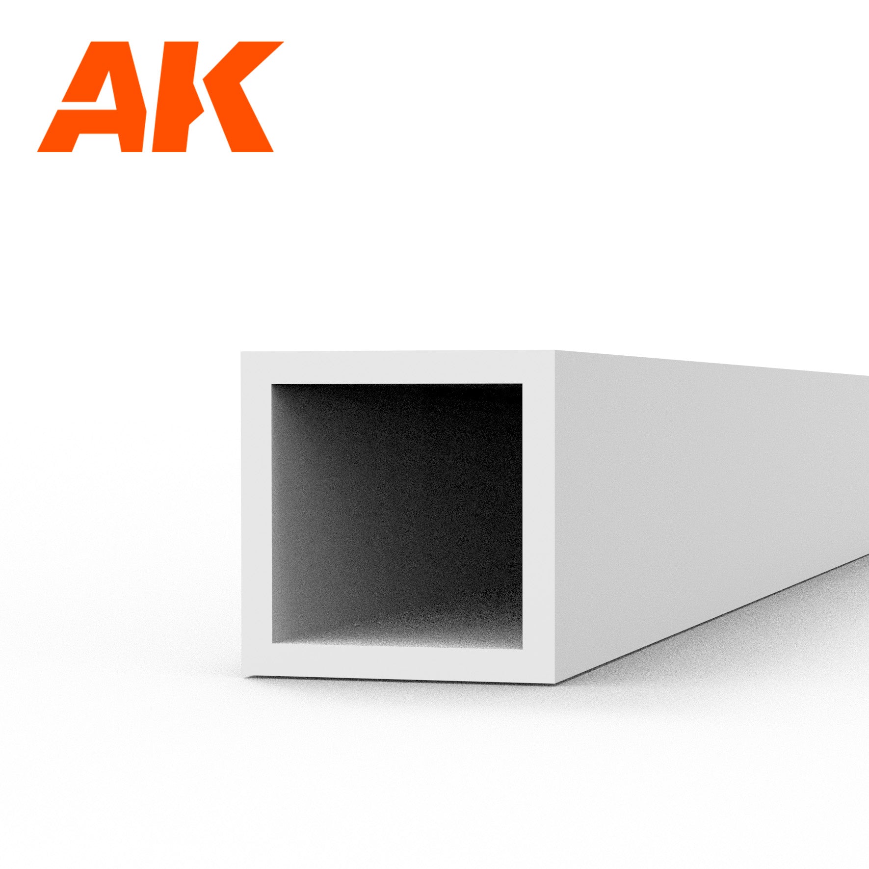 AK Interactive Square Hollow Tube - 3.00 x 350mm x 3 Units | 8435568313415