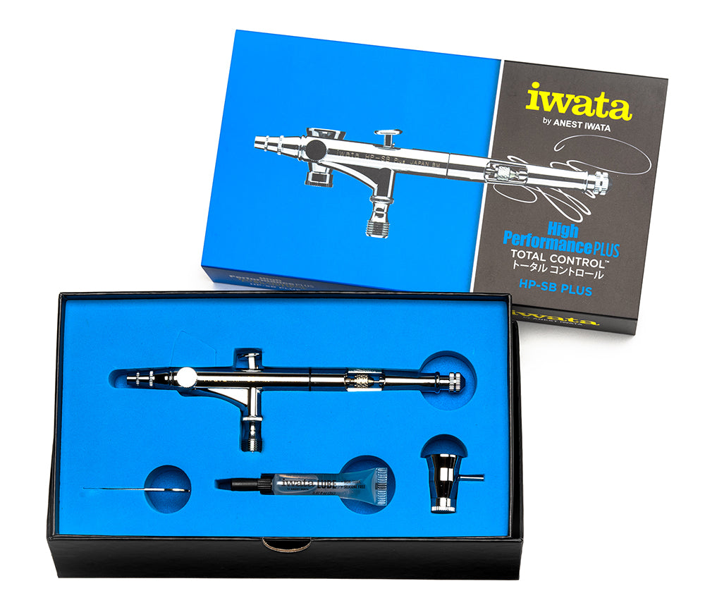 IWATA High Performance HP-SB Plus Side Feed Dual Action Airbrush | 734748050316