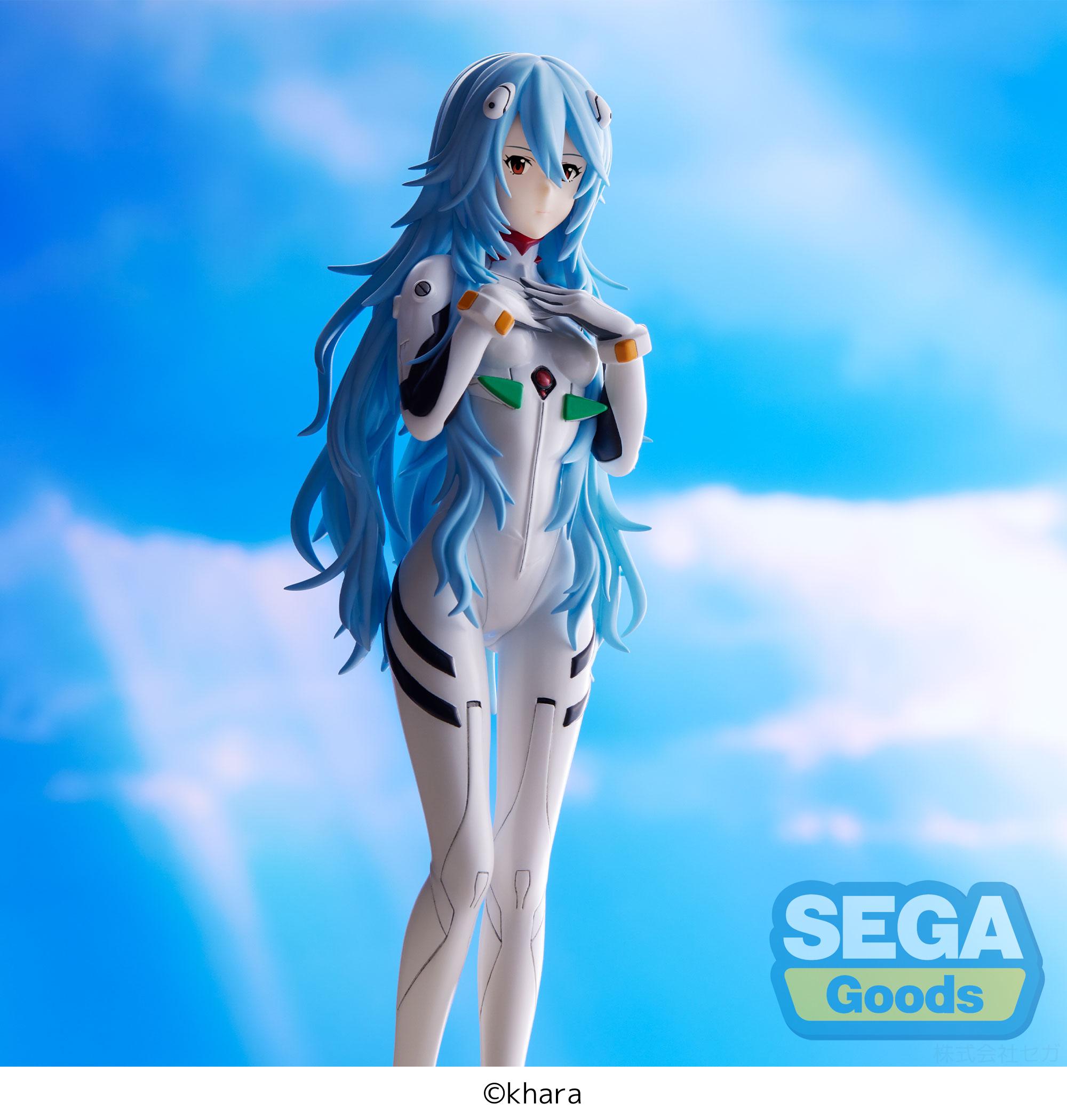 Good Smile Company EVANGELION: 3.0+1.0 Thrice Upon a Time Series Rei Ayanami Long Hair Ver. SPM Figure