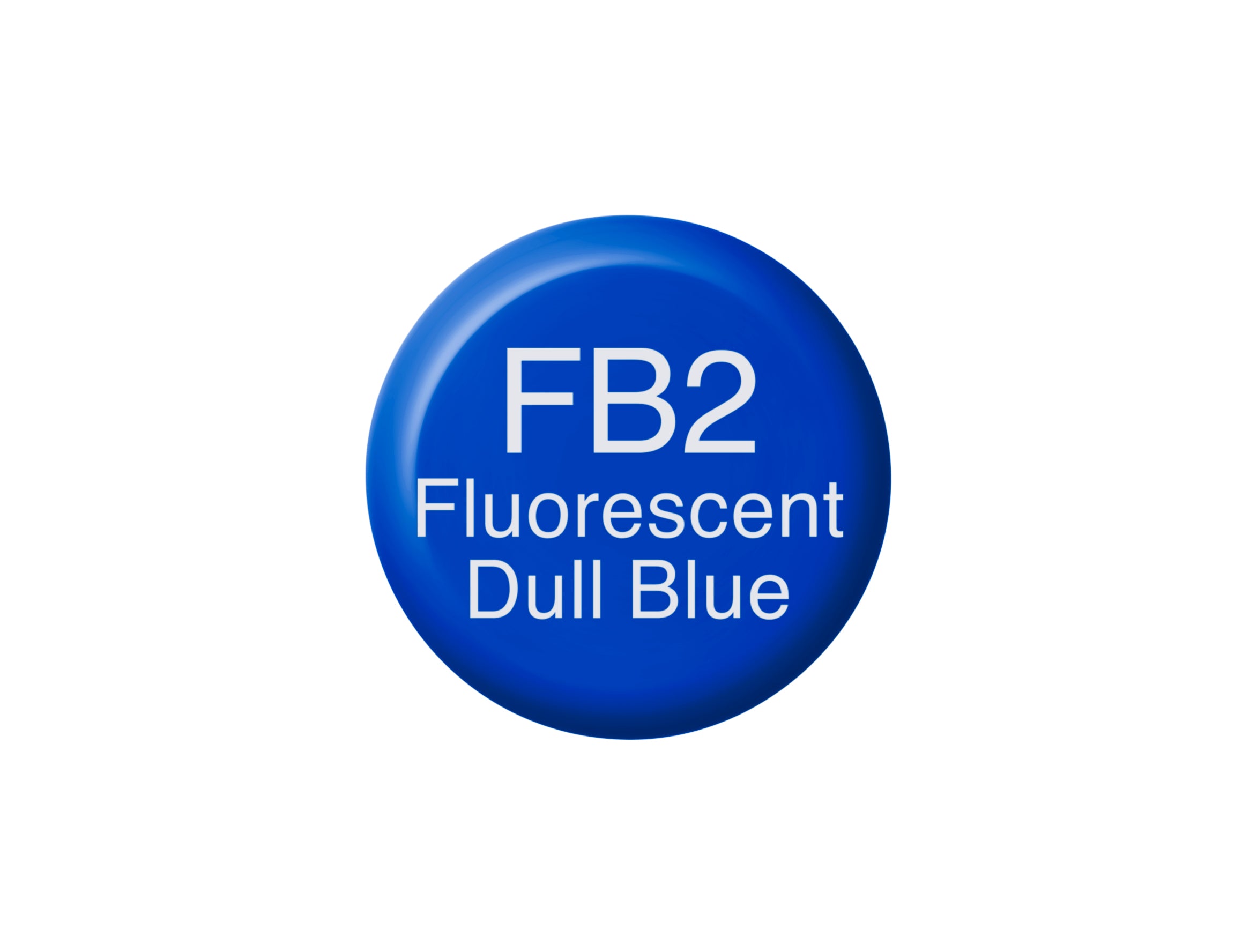 Copic Ink Refill Fluorescents, Fluorescent Dull Blue FB2 | 4511338058879