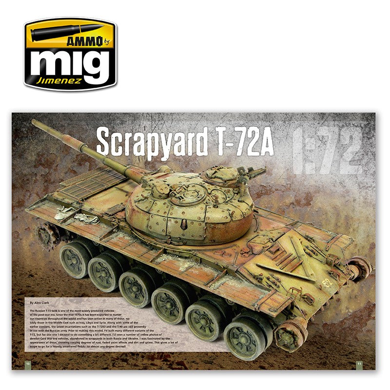 Ammo Mig The Weathering Magazine - Special - How to Paint 1/72 Military Vehicles (English) | 8432074060192
