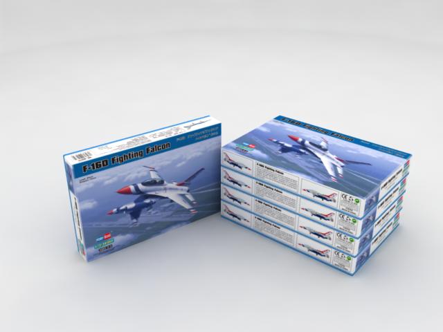 Hobby Boss 1/72 F-16D Fighting Falcon | 6939319202758