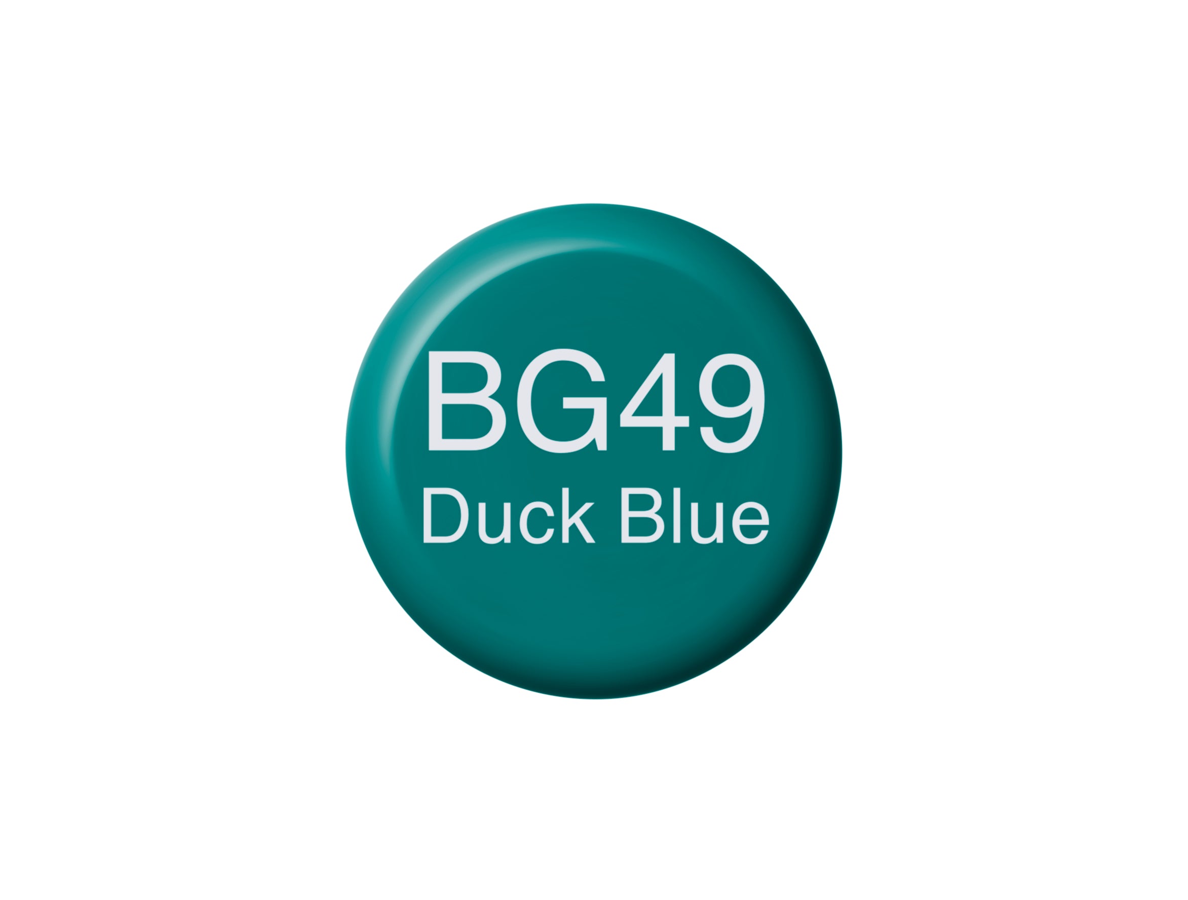 Copic Ink Refill Blue Greens, Duck Blue BG49 | 4511338056318