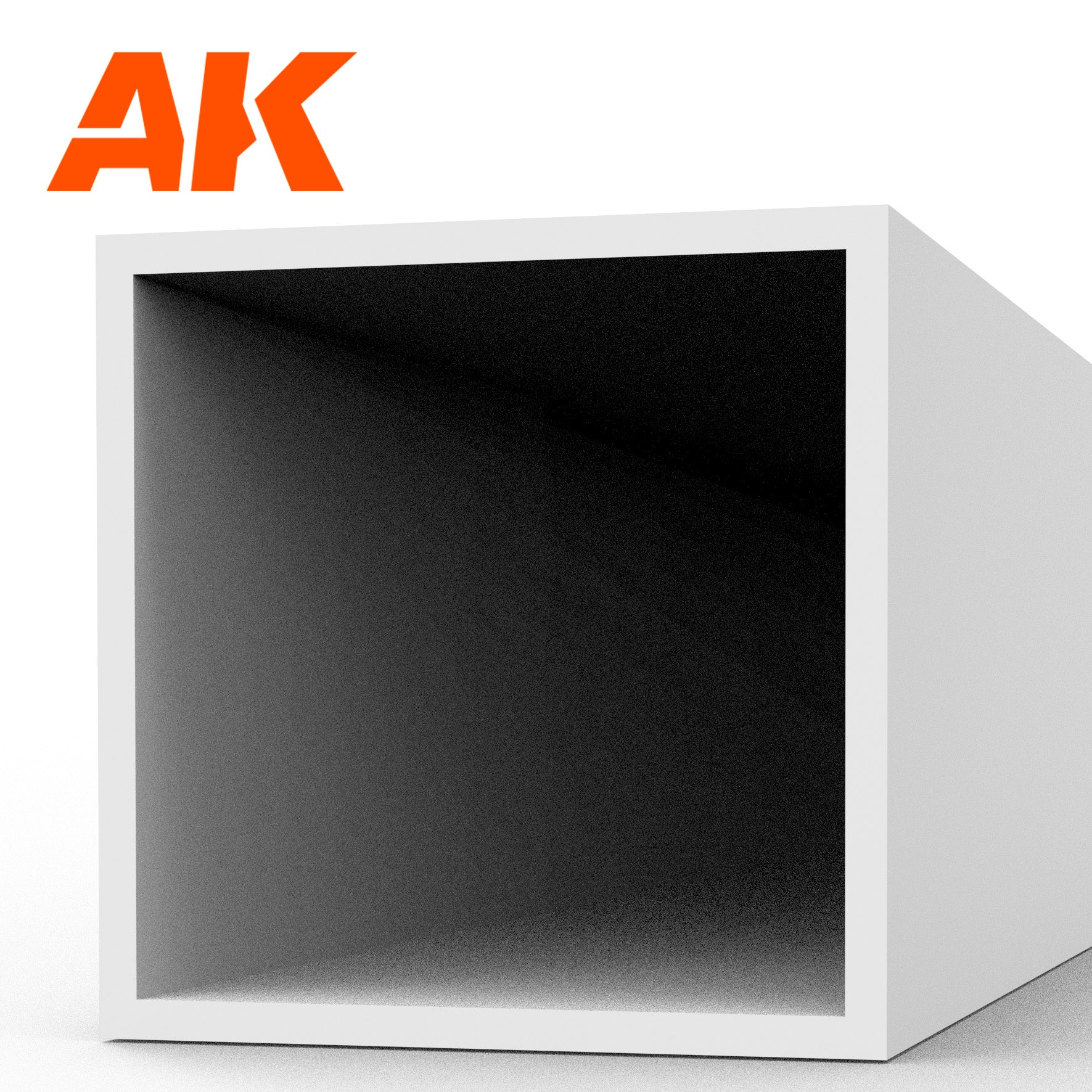 AK Interactive Square Hollow Tube - 6.00 x 350mm x 2 Units | 8435568313446
