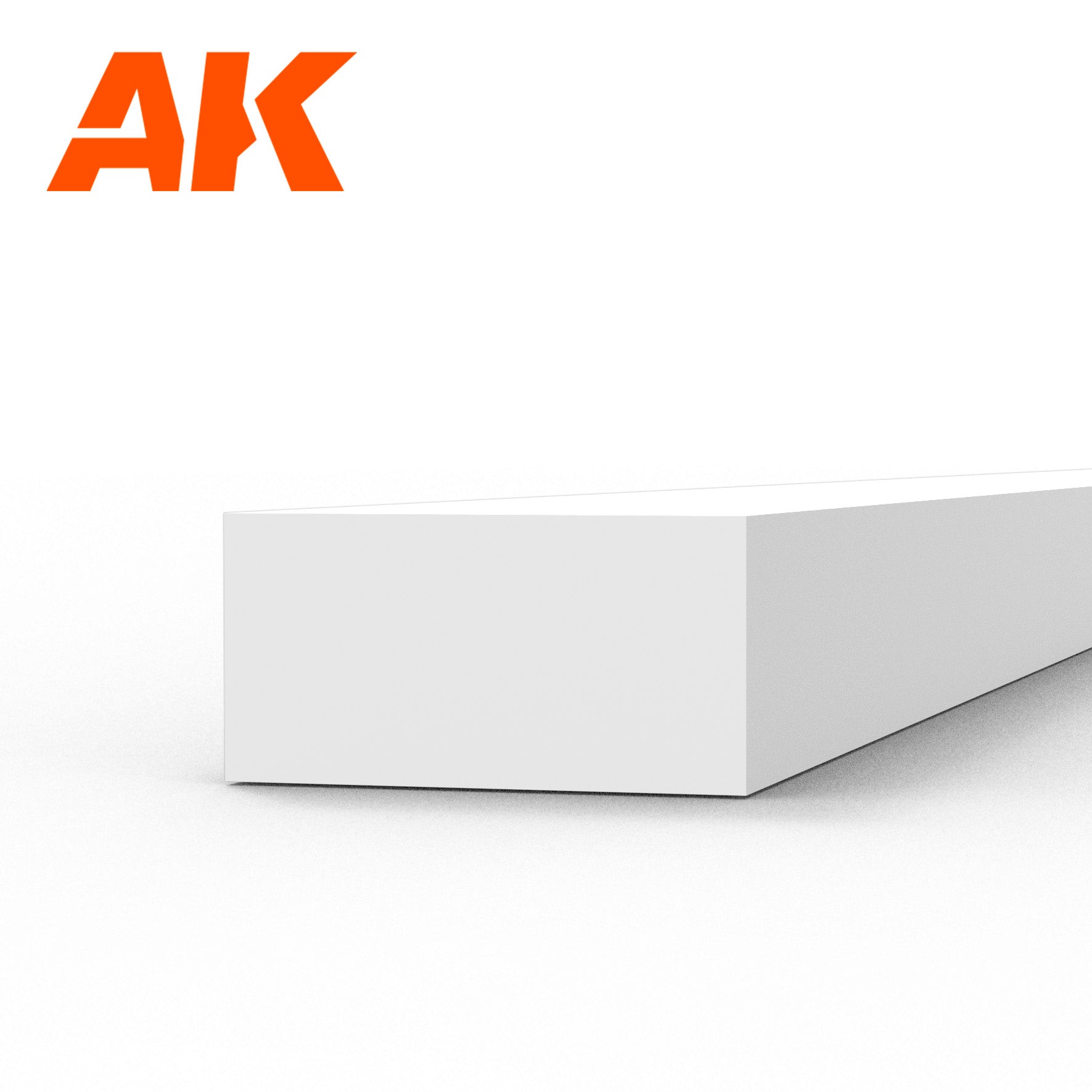 AK Interactive Styrene Strip - 2.00 x 4.00 x 350mm x 8 Units | 8435568313255
