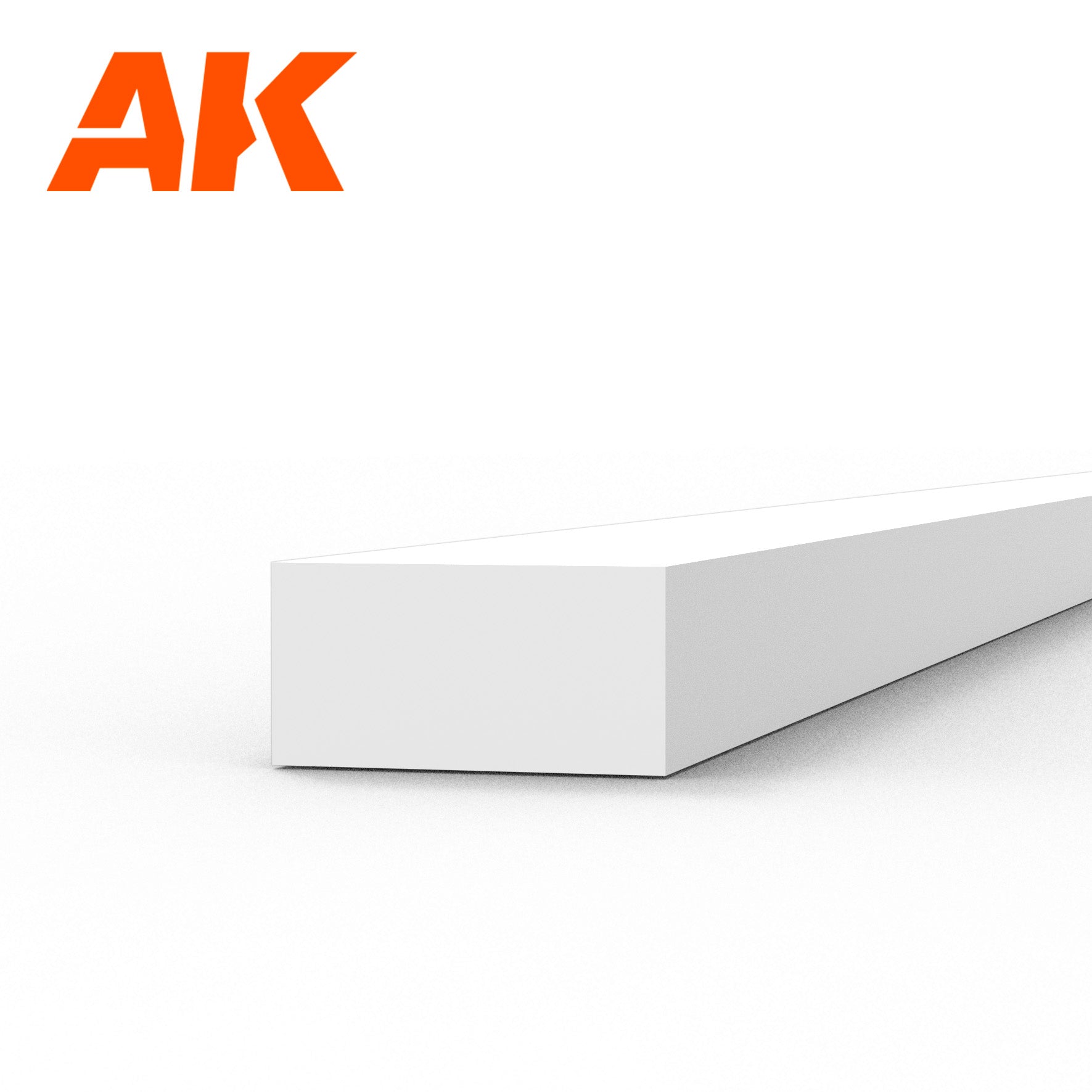 AK Interactive Styrene Strip - 1.50 x 3.00 x 350mm x 10 Units | 8435568313200