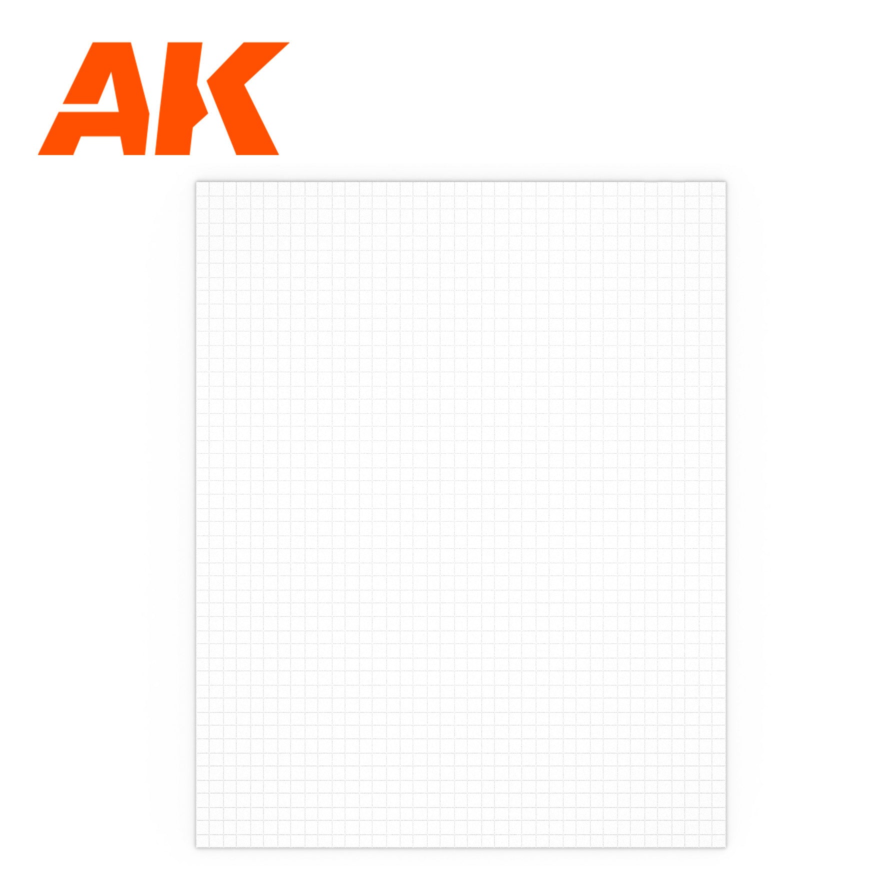 AK Interactive Textured Styrene Sheet - Square Pavement Brick Big - 245 x 195mm x 1 Unit | 8435568313996