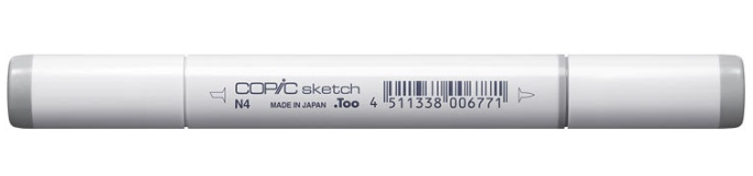 Copic Sketch Marker Grays, Neutral Gray N4 | 4511338006771