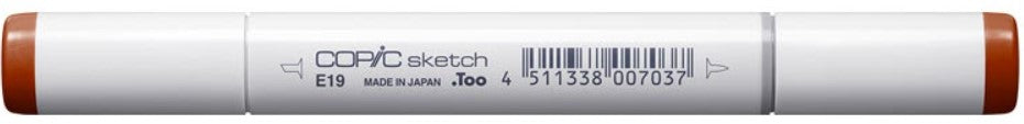 Copic Sketch Marker Earths, Redwood E19 | 4511338007037