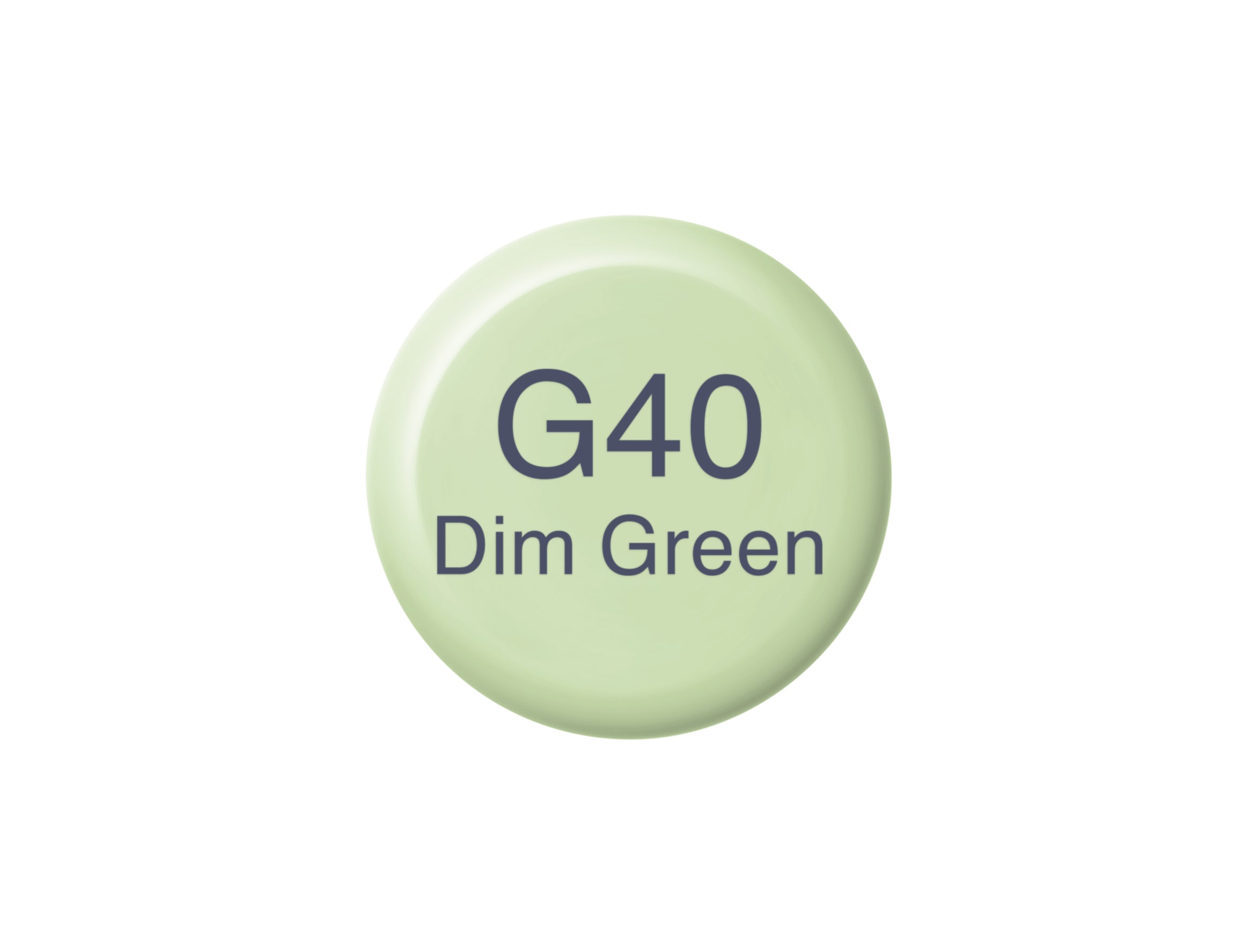 Copic Ink Refill Greens, Dim Green G40 | 4511338057292