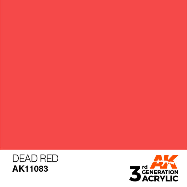 AK Interactive 3G Acrylic Dead Red 17ml