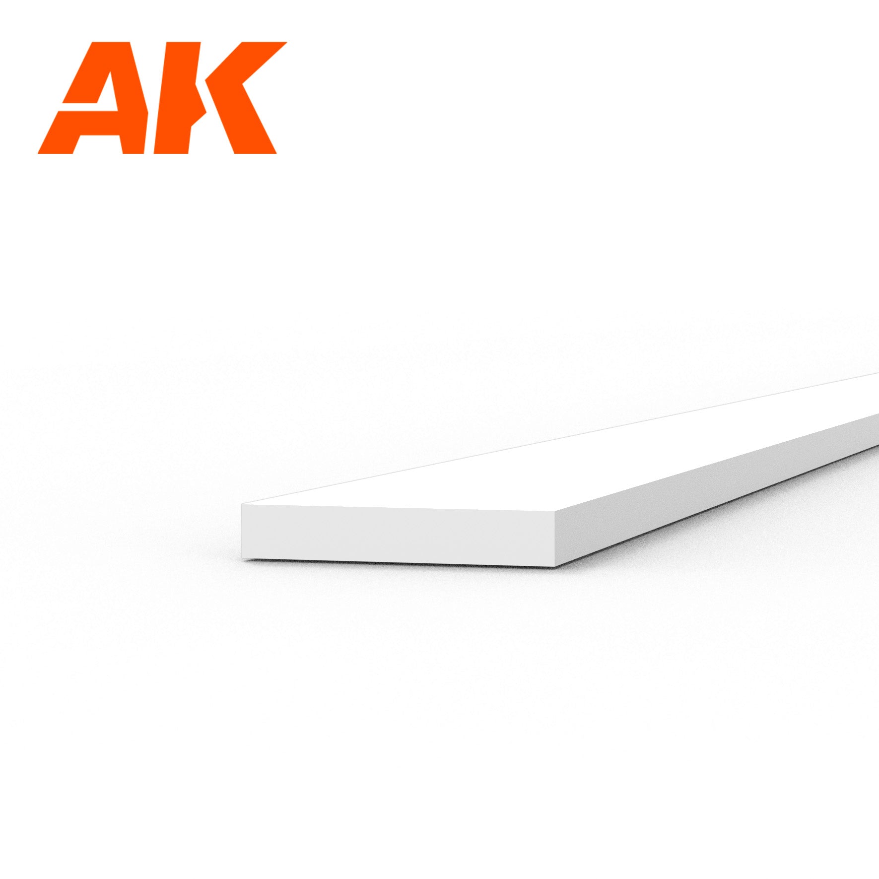AK Interactive Styrene Strip - 0.50 x 3.00 x 350mm x 10 Units | 8435568313040