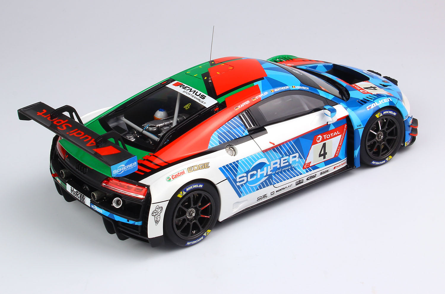 Platz Nunu 1/24 Racing Series:  Audi R8 LMS EVO Nurburgring 24H 2019 Winner | 4545782077322