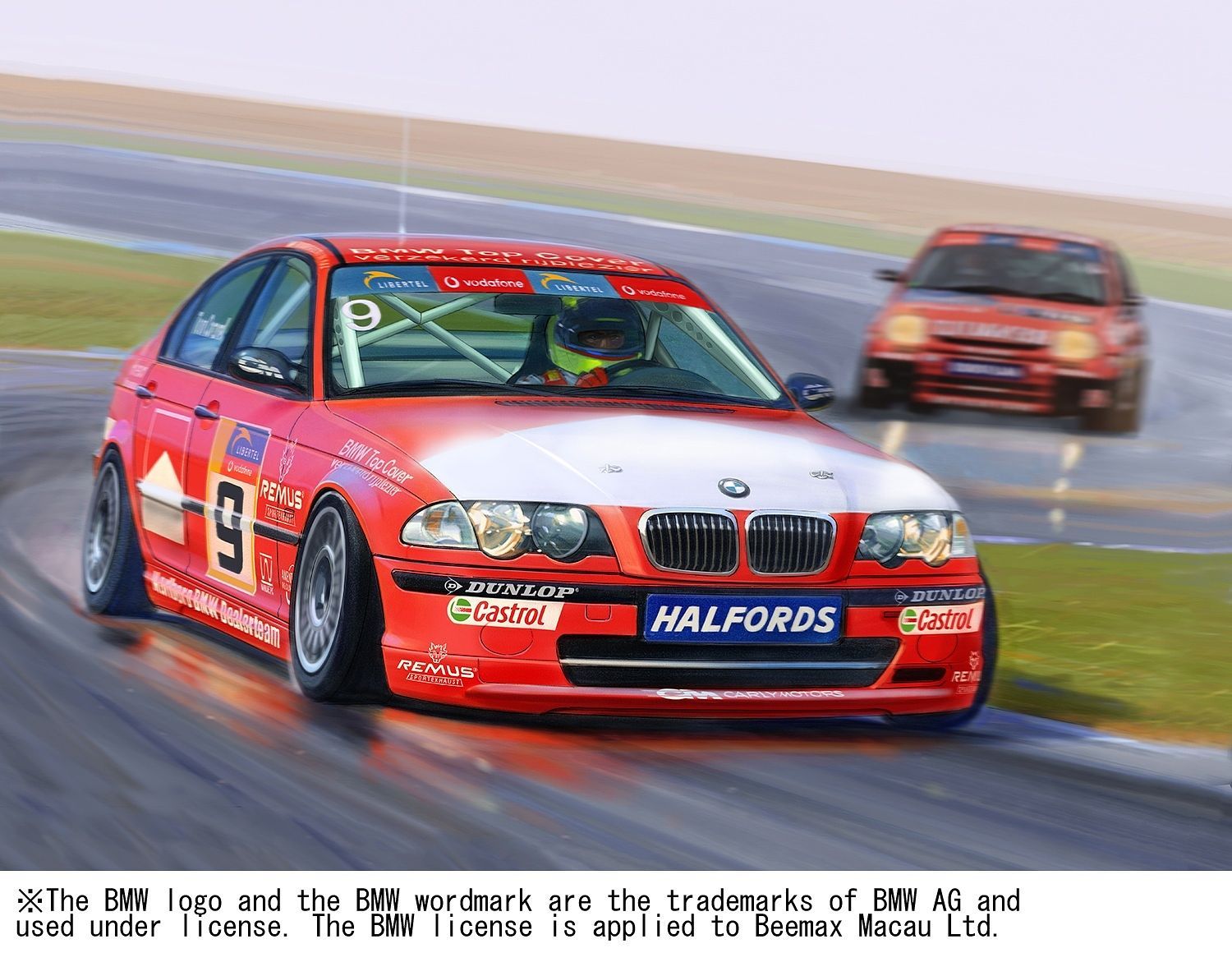 Platz 1/24 BMW 320i E46 Super Production DTCC 2001 Winner | 4545782059328