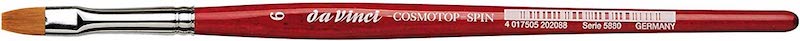 Da Vinci Cosmotop Spin Series 5580 Watercolor Brush - Round, Short Handle, Size 6 | 4017505202088