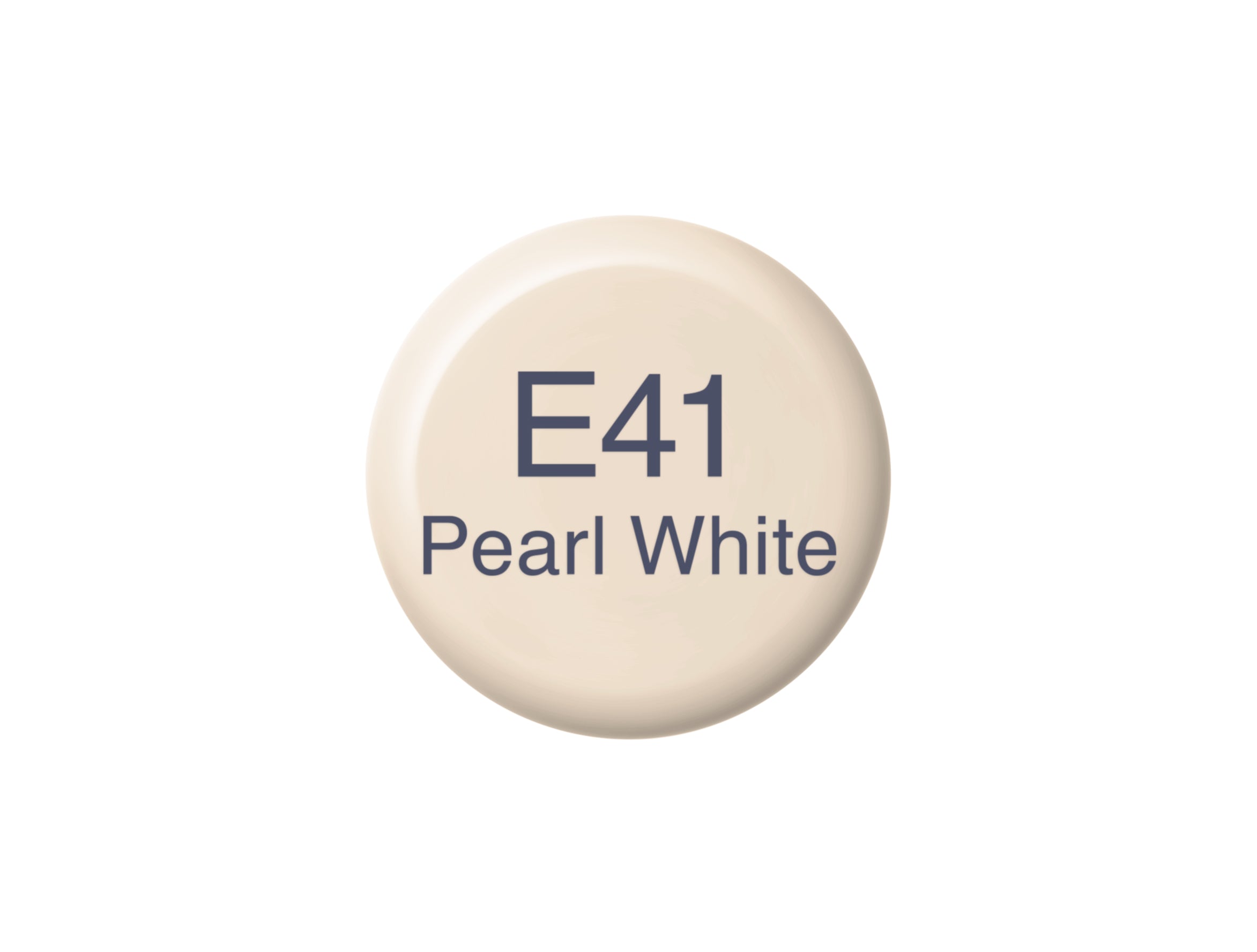 Copic Ink Refill Earths, Pearl White E41 | 4511338056868