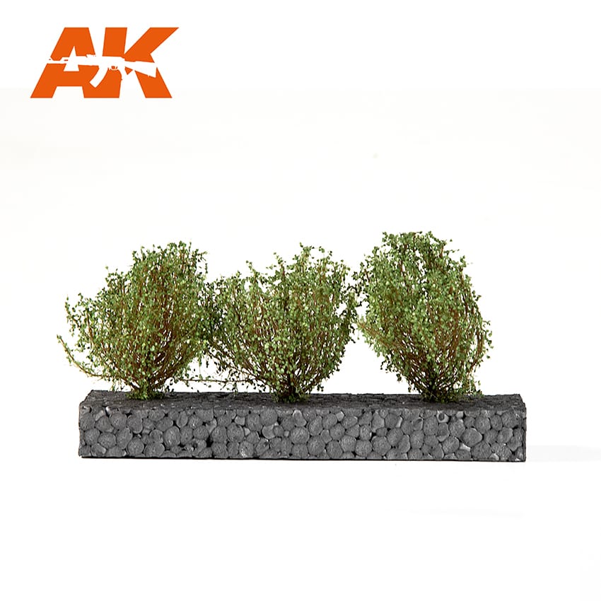 AK Interactive Dark Green Bushes 4-6 cm | 8435568313828