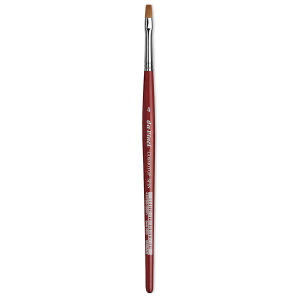 Da Vinci Cosmotop Spin 5580 Watercolor Brush - Flat, Short Handle, Size 4 | 4017505202071
