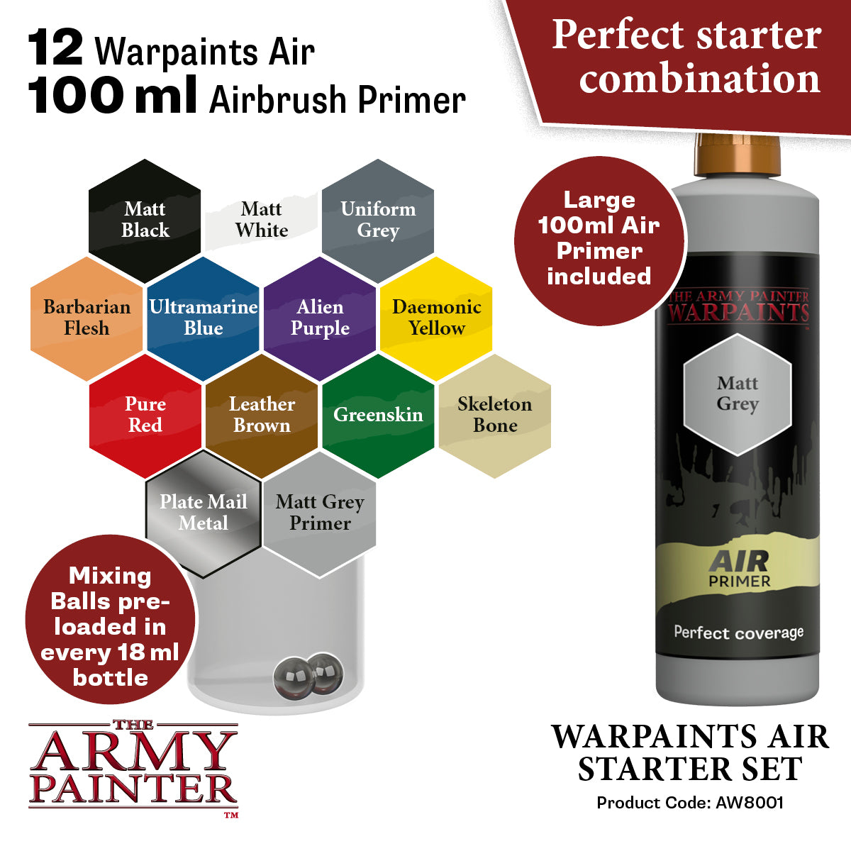 Army Painter Warpaints Air Starter Set | 5713799800182