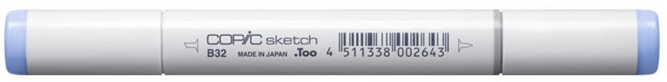 Copic Sketch Marker Blues, Pale Blue B32 | 4511338002643