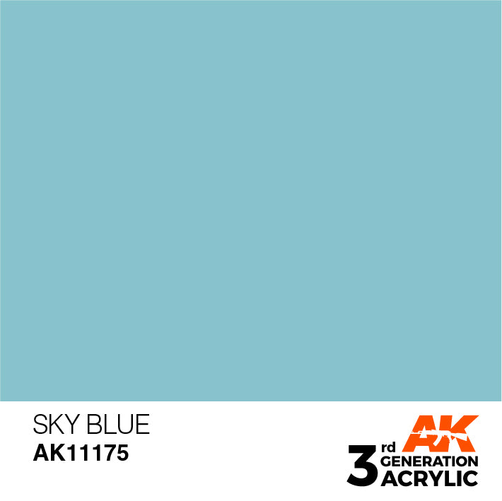 AK Interactive 3G Acrylic Sky Blue 17ml | 8435568304086