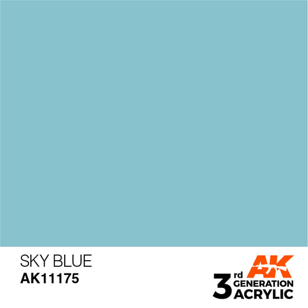 AK Interactive 3G Acrylic Sky Blue 17ml