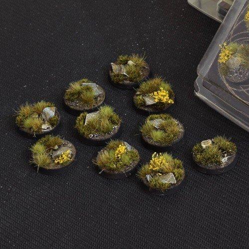 Gamers Grass Battle Ready Bases - Highland - Round 25mm (x10) | 738956788436