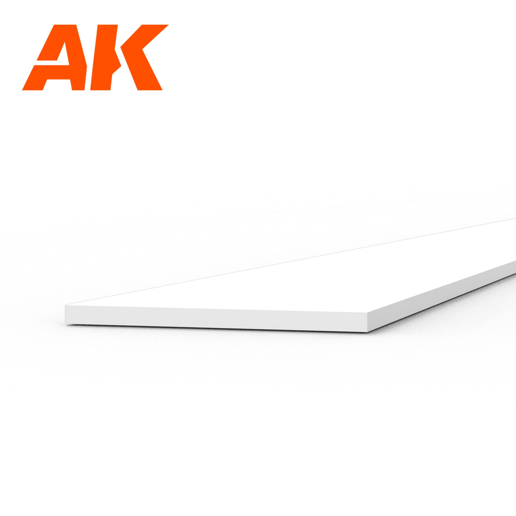AK Interactive Styrene Strip - 0.30 x 5.00 x 350mm x 10 Units | 8435568313002