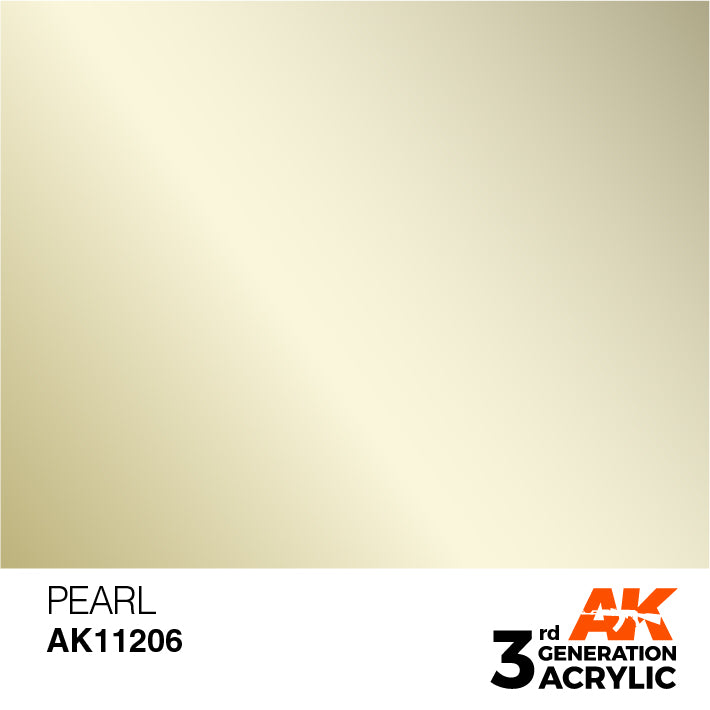 AK Interactive 3G Acrylic Pearl 17ml | 8435568304390