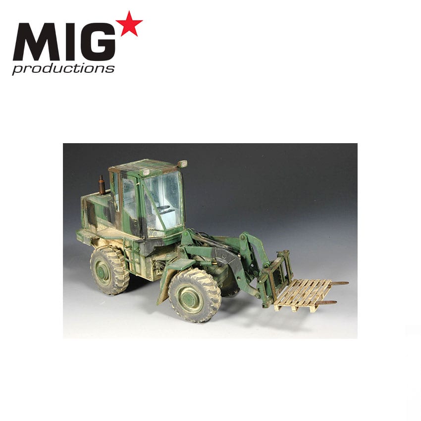 AK Interactive 1/35 Wheel Loader Middle East, Europe, Balkans (Military/NATO Ver.) Resin Model kit | 8435568312890
