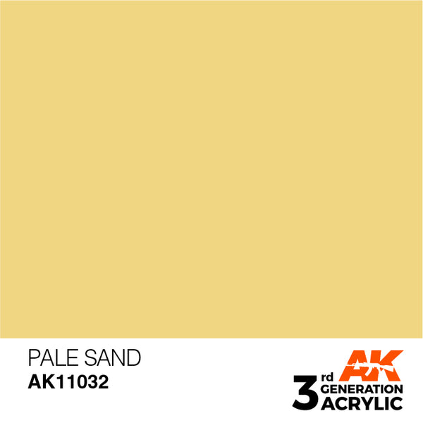 AK Interactive 3G Acrylic Pale Sand 17ml