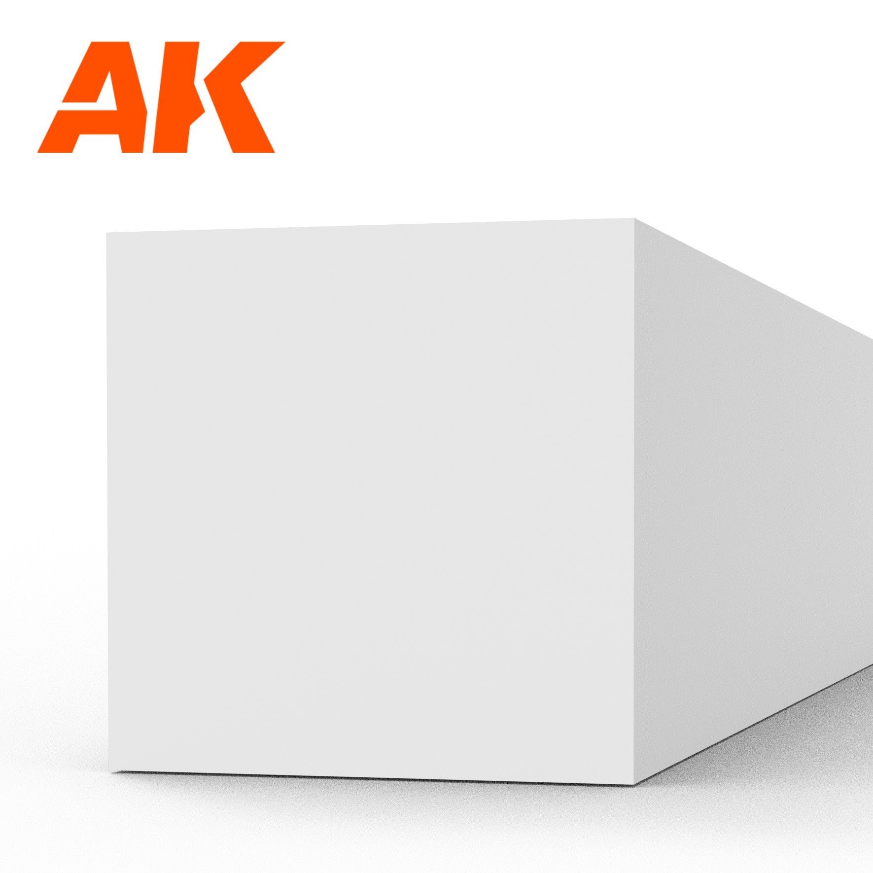 AK Interactive Styrene Strip - 5.00 x 5.00 x 350mm x 4 Units | 8435568313293
