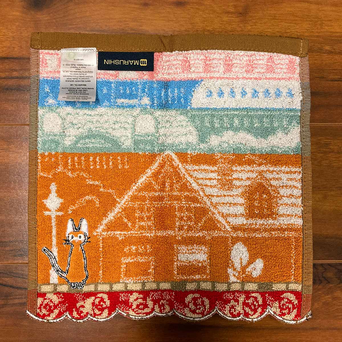Marushin Jiji City of Koriko Mini Towel 'Kiki's Delivery Service' | 4992272573145