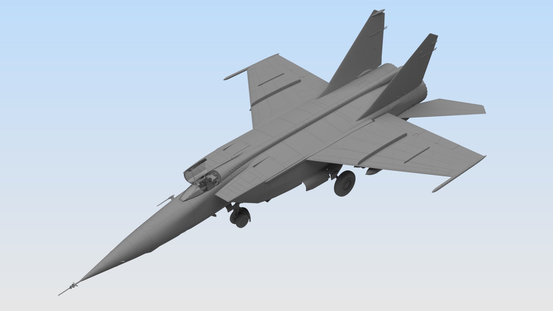ICM 1/72 MiG-25 RB, Soviet Reconnaissance Plane | 4823044404803